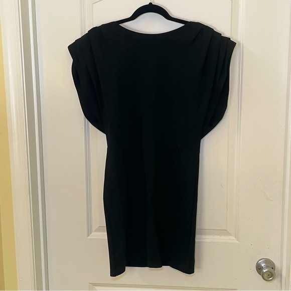 NWT Fashion Nova Always Come Short Sleeve Mini Dress - Black - Women L - Picture 4 of 7